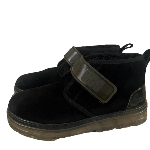 UGG Shoes - UGG Neumel Strap Boots Women 10 Suede Shearling Lined Winter 1137030